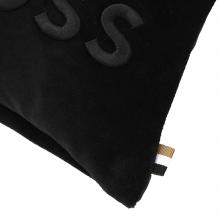 Boss Home Bold Logo Black Cushion Cover 