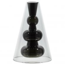 Tom Dixon Bump Vase Cone Black