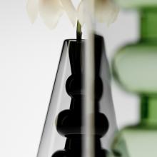 Tom Dixon Bump Vase Cone Black