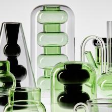 Tom Dixon Bump Vase Cone Black