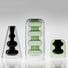 Tom Dixon Bump Vase Tall Green 