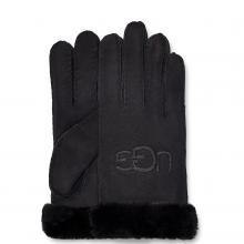 UGG Sheepskin Embroidered Glove Black