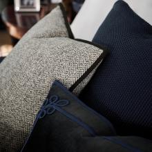 Ralph Lauren Home Hanley Black Cushion Cover