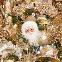 Goodwill DUP.EMBR.HOLLY/BERRY RIBBON