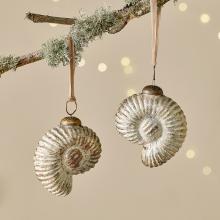 Nkuku Sachin Baubles - Rustic Gold - Set of 4 