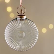 Nkuku Sundara Giant Bauble - Clear - Small