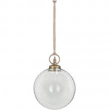 Nkuku Sundara Giant Bauble - Clear - Small