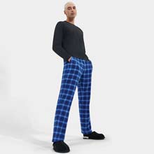 UGG Steiner Men's Pyjama Set Black / Azul Plaid