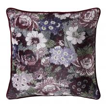 Laura Ashley Honnington Peonies Blackberry Purple Cushion