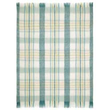 Laura Ashley Colton Check Newport Blue Throw