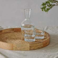 Nkuku Akila Mango Wood Tray