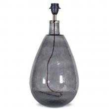Nkuku Baba Smoke Glass Lamp