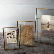 Nkuku Danta Antique Brass - Photo Frame