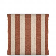 Nkuku Kobbari Jute & Cotton Cushion Cover - Rust