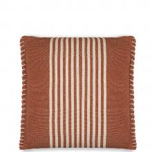 Nkuku Kuma Jute & Cotton Cushion Cover- Rust