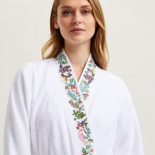Yves Delorme Jardins Ladie's Kimono Bathrobe