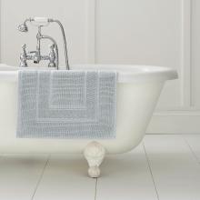 Laura Ashley Border Cotton Bath Mat Seaspray