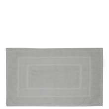 Laura Ashley Border Cotton Bath Mat Steel