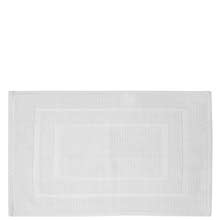 Laura Ashley Border Cotton Bath Mat White