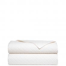 Ralph Lauren Argyle Quilted Bed Cover White