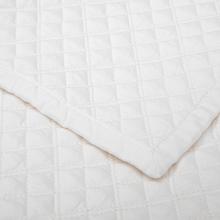 Ralph Lauren Argyle Quilted Bed Cover White