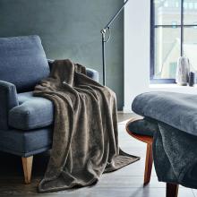 Ibena Melange Blanket Throw 300