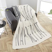 Ibena Eat Sleep Nap Repeat Blanket Throw