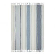 Laura Ashley Awning Stripe Seaspray Throw