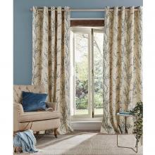 Laura Ashley Pussy Willow Off-White / Seaspray Curtains