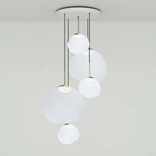 Tom Dixon Melt LED Large Pendant System Opal/Gold