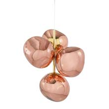 Tom Dixon Melt LED Chandelier Mini Copper