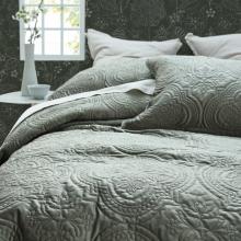 MM Linen Folium Bedspread Set Thyme