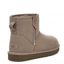 UGG Classic Mini Bailey Zip Boot Smoke Plume