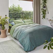 Bedding House Silas Blue Green Duvet Cover Set