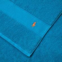 Ralph Lauren Home Polo Player II Towels Cove Blue