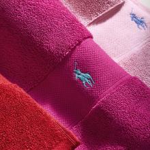 Ralph Lauren Home Polo Player II Towels Pink Sky