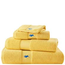 Ralph Lauren Home Polo Player II Towels Yellowfin