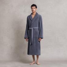 Ralph Lauren Home Polo Player II Shawl Robe Barclay Heather 