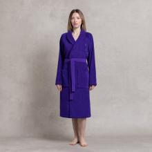 Ralph Lauren Home Polo Player II Shawl Robe Chalet Purple