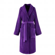 Ralph Lauren Home Polo Player II Shawl Robe Chalet Purple