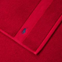 Ralph Lauren Home Polo Player II Bath Mat Red 2000