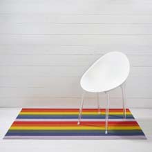 Chilewich Pride Stripe Shag Mat