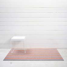 Chilewich Ribbon Stripe Bon Bon Shag Mat