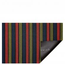 Chilewich Ribbon Stripe Limelight Shag Mat