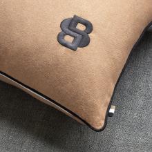 Boss Home Double B Rosewood Cushion Cover 