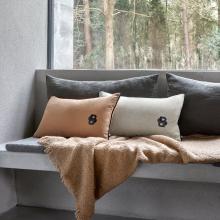 Boss Home Double B Rosewood Cushion Cover 