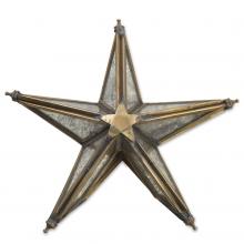 Nkuku Bakara Star Tree Topper - Antique Brass