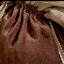 Nkuku Karru - Cotton Velvet Sack - Rich Mocha
