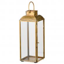 Nkuku Maro Brass Lantern