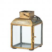 Nkuku Maro Brass Lantern